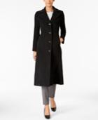 Anne Klein Wool-blend Maxi Walker Coat