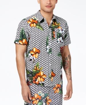 Lrg Men's Descendent Floral-print Shirt