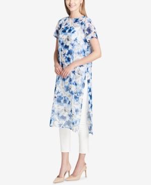 Calvin Klein Printed Maxi Tunic
