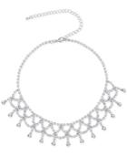 Say Yes To The Prom Silver-time Crystal Choker Necklace, A Macy's Exclusive Style
