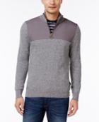 Barbour Men's Teflon-coated Quarter-zip Sweater