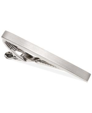 Kenneth Cole Reaction Brushed Nickel Short Tie Clip