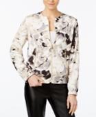 Calvin Klein Floral-print Bomber Jacket