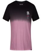 Hurley Men's Trajectory Ombre Palm-print T-shirt