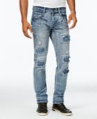Inc International Concepts Men's Light Wash Ripped Skinny Jeans, Only At Macy's