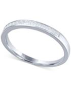 Diamond Princess Band (1/4 Ct. T.w.) In 14k White Gold