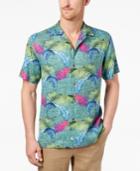 Tommy Bahama Men's Boca Bouquet Tropical-print Silk Shirt