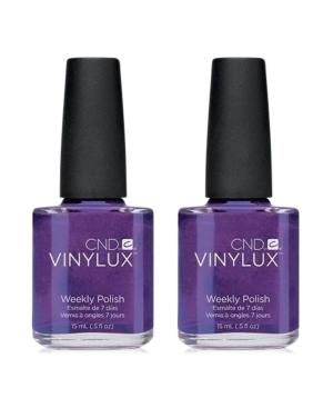 Creative Nail Design Vinylux Grape Gum Nail Polish Duo (two Items), 0.5-oz, From Purebeauty Salon & Spa