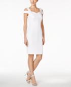 Calvin Klein Sweetheart Cold-shoulder Dress