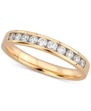 Diamond Channel-set Band (1/3 Ct. T.w.) In 14k Gold
