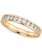 Diamond Channel-set Band (1/3 Ct. T.w.) In 14k Gold