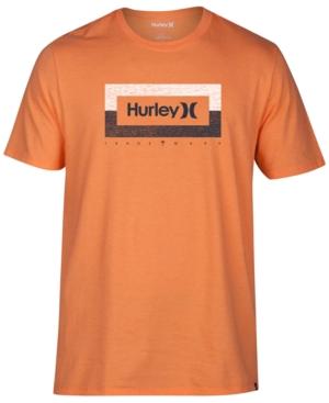 Hurley Men's Bar Hop Premium Logo-print Cotton T-shirt