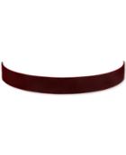 2028 Gold-tone Burgundy Velvet Choker Necklace, A Macy's Exclusive Style