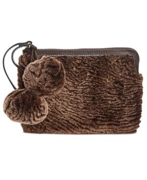 Patricia Nash Sherpa Shearling Cassini Wristlet