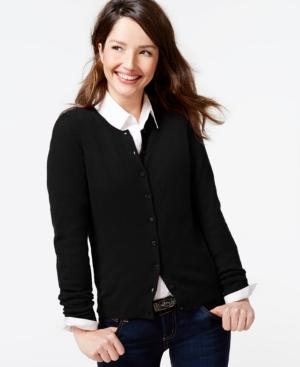 Charter Club Petite Cashmere Cardigan