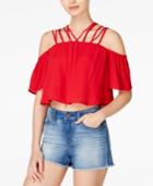 Minkpink Hotsprings Strappy Off-the-shoulder Top