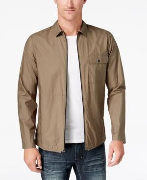 Kenneth Cole Reaction Men's Full-zip Shirt Jacket
