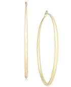 Inc International Concepts Gold-tone Slim Hoop Earrings, Created For Macy's