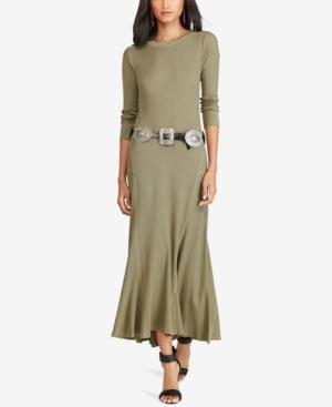 Polo Ralph Lauren Waffle-knit Maxidress