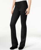 Style & Co. Faux-suede Pull-on Pants, Only At Macy's