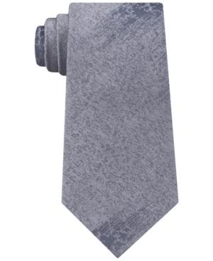 Calvin Klein Men's Cloud Burst Silk Tie