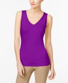 Inc International Concepts V-neck Tank Top, Created For Macy's
