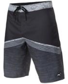 O'neill Men's Minimal Colorblocked Chevron-stripe 21board Shorts