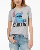 Hybrid Juniors' Chillin' Graphic-print T-shirt