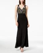Betsy & Adam Multi-beaded Lace Gown