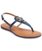 Tommy Hilfiger Genei Slingback Thong Sandals Women's Shoes