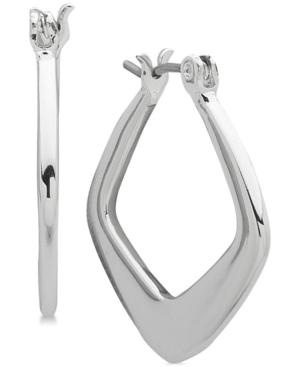 Nine West Sculptural 4/5 Hoop Earrings