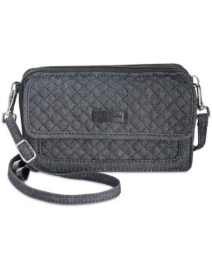 Vera Bradley Iconic Rfid All In One Mini Crossbody