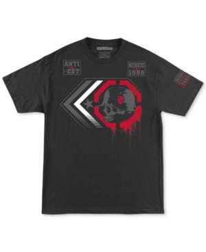 Metal Mulisha Men's Shatter Graphic-print Logo Cotton T-shirt
