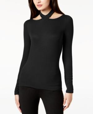Guess Dayana Ribbed Choker Top