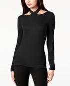 Guess Dayana Ribbed Choker Top