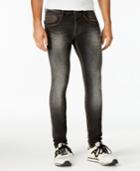 Armani Jeans Men's Slim-fit Black Stretch Jeans