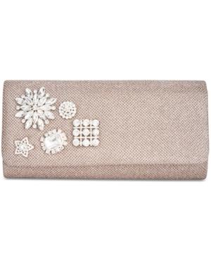 Adrianna Papell Sunny Jeweled Small Clutch