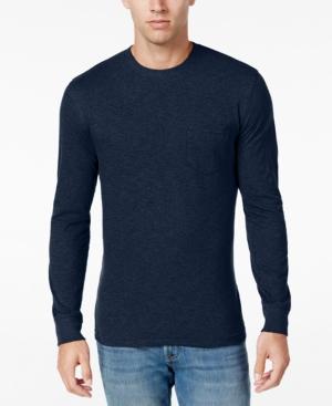 Club Room Men's Long Sleeve Pocket T-shirt, Classic Fit, Only At Macy's