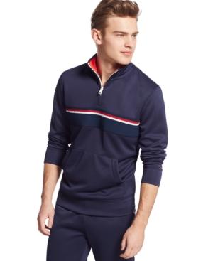 Tommy Hilfiger Quarter-zip Mock-neck Pullover