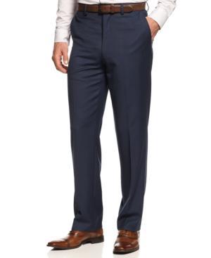 Michael Michael Kors Dress Pants Blue Solid
