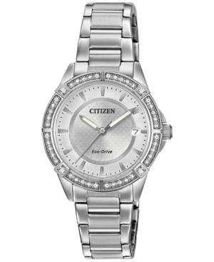 Citizen Women's Eco-drive Stainless Steel Bracelet Watch 34mm Fe6060-51a