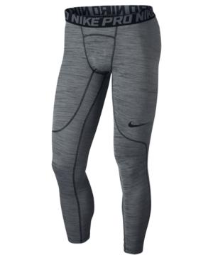 Nike Men's Pro Dri-fit Heathered Leggings