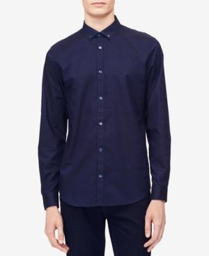 Calvin Klein Men's Herringbone Texture Shirt