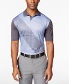 Greg Norman For Tasso Elba Men's Striped Colorblocked Polo Shirt, Only At Macy's