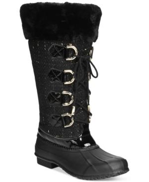 Inc International Concepts Lorinah Tweed Boots, Only At Macy's Women's Shoes