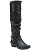 Fergalicious Lara Wide-calf Slouchy Tall Boots Women's Shoes