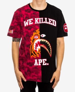 Hudson Nyc Men's Split Graphic Print T-shirt
