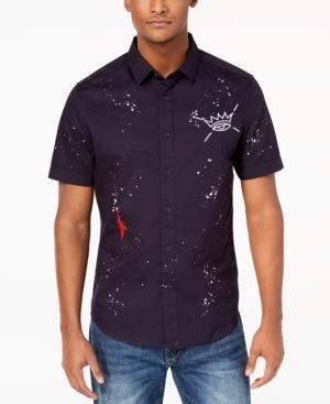 Sean John Men's Multi-graphic Shirt, Created For Macy's