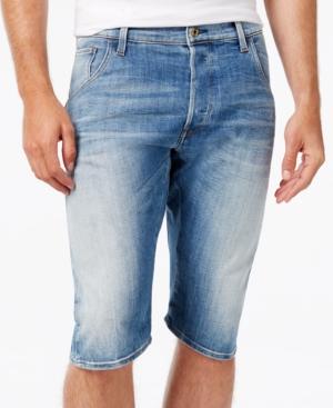 Gstar Men's Arc Tapered-leg Denim Shorts