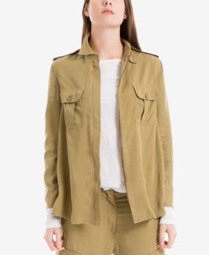 Max Studio London Utility Shirt Jacket